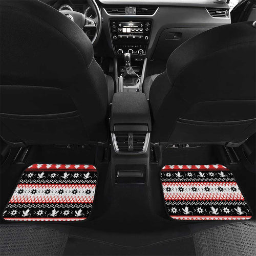 Illawarra Dragons Fire Personalised Car Mats Christmas Rugby League Spirit - Aussie Hoodie