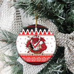 Illawarra Dragons Fire Personalised Ceramic Ornament Christmas Rugby League Spirit - Aussie Hoodie