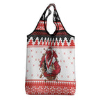 Illawarra Dragons Fire Personalised Grocery Bag Christmas Rugby League Spirit - Aussie Hoodie