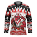 Illawarra Dragons Fire Personalised Hockey Jersey Christmas Rugby League Spirit - Aussie Hoodie