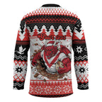 Illawarra Dragons Fire Personalised Hockey Jersey Christmas Rugby League Spirit - Aussie Hoodie