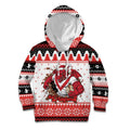 Illawarra Dragons Fire Personalised Kid Hoodie Christmas Rugby League Spirit - Aussie Hoodie