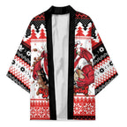 Illawarra Dragons Fire Personalised Kimono Christmas Rugby League Spirit - Aussie Hoodie