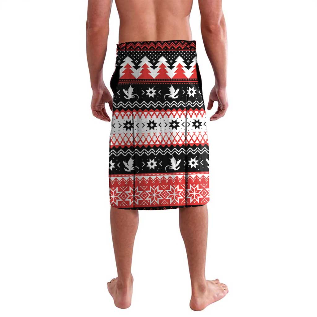 Illawarra Dragons Fire Personalised Lavalava Christmas Rugby League Spirit - Aussie Hoodie
