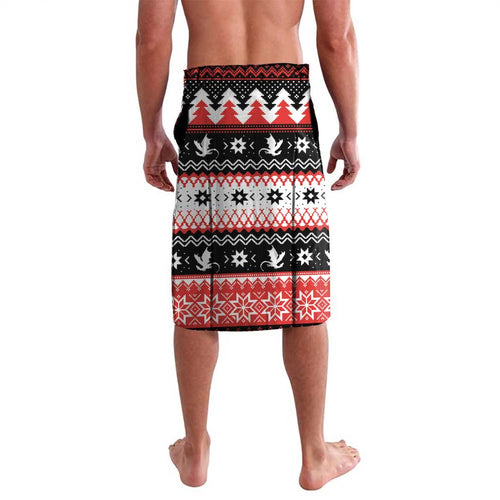 Illawarra Dragons Fire Personalised Lavalava Christmas Rugby League Spirit - Aussie Hoodie