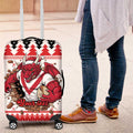 Illawarra Dragons Fire Personalised Luggage Cover Christmas Rugby League Spirit - Aussie Hoodie