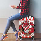 Illawarra Dragons Fire Personalised Luggage Cover Christmas Rugby League Spirit - Aussie Hoodie