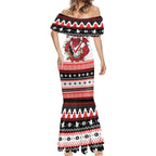 Illawarra Dragons Fire Personalised Mermaid Dress Christmas Rugby League Spirit - Aussie Hoodie