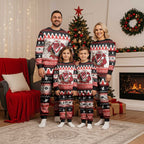 Illawarra Dragons Fire Personalised Christmas Pajama Set Christmas Rugby League Spirit - Aussie Hoodie