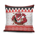 Illawarra Dragons Fire Personalised Pillow Cover Christmas Rugby League Spirit - Aussie Hoodie
