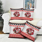 Illawarra Dragons Fire Personalised Pillow Cover Christmas Rugby League Spirit - Aussie Hoodie