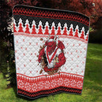 Illawarra Dragons Fire Personalised Quilt Christmas Rugby League Spirit - Aussie Hoodie