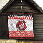 Illawarra Dragons Fire Personalised Quilt Christmas Rugby League Spirit - Aussie Hoodie