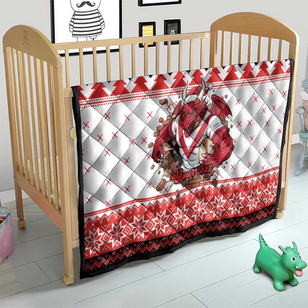 Illawarra Dragons Fire Personalised Quilt Christmas Rugby League Spirit - Aussie Hoodie