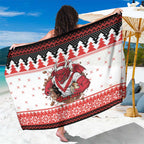 Illawarra Dragons Fire Personalised Sarong Christmas Rugby League Spirit - Aussie Hoodie
