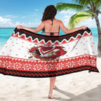 Illawarra Dragons Fire Personalised Sarong Christmas Rugby League Spirit - Aussie Hoodie
