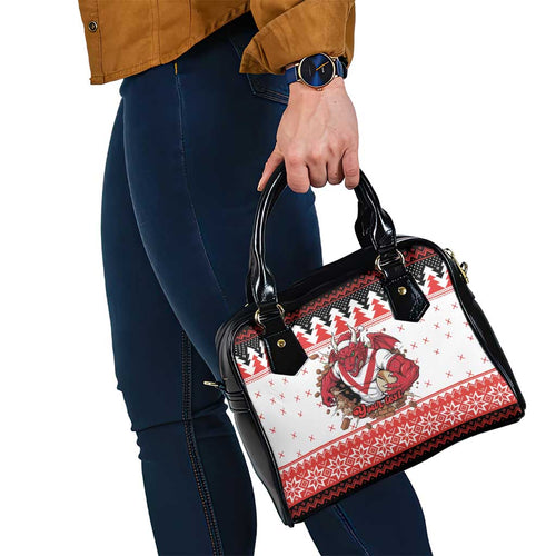 Illawarra Dragons Fire Personalised Shoulder Handbag Christmas Rugby League Spirit - Aussie Hoodie