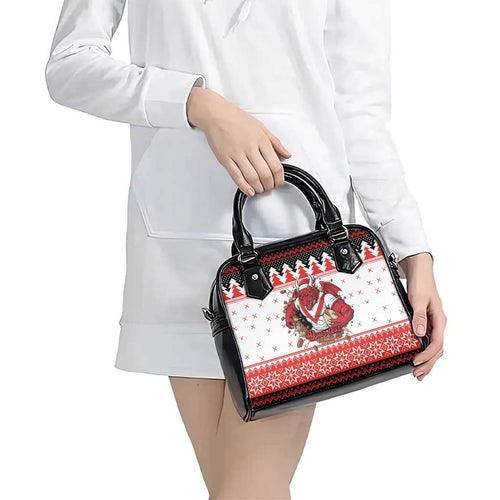 Illawarra Dragons Fire Personalised Shoulder Handbag Christmas Rugby League Spirit - Aussie Hoodie