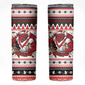Illawarra Dragons Fire Personalised Skinny Tumbler Christmas Rugby League Spirit - Aussie Hoodie