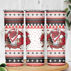 Illawarra Dragons Fire Personalised Skinny Tumbler Christmas Rugby League Spirit - Aussie Hoodie