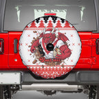 Illawarra Dragons Fire Personalised Spare Tire Cover Christmas Rugby League Spirit - Aussie Hoodie