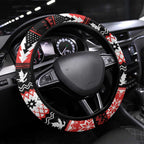 Illawarra Dragons Fire Steering Wheel Cover Christmas Rugby League Spirit - Aussie Hoodie