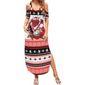 Illawarra Dragons Fire Personalised Summer Maxi Dress Christmas Rugby League Spirit - Aussie Hoodie