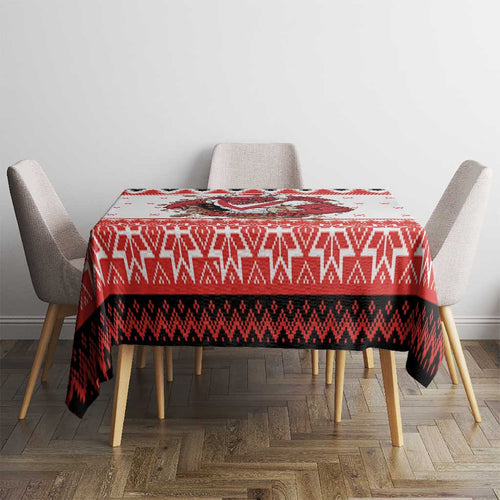 Illawarra Dragons Fire Personalised Tablecloth Christmas Rugby League Spirit - Aussie Hoodie