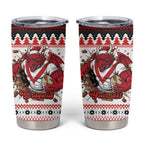 Illawarra Dragons Fire Personalised Tumbler Cup Christmas Rugby League Spirit - Aussie Hoodie