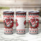 Illawarra Dragons Fire Personalised Tumbler Cup Christmas Rugby League Spirit - Aussie Hoodie