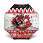 Illawarra Dragons Fire Personalised Umbrella Christmas Rugby League Spirit - Aussie Hoodie