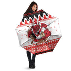 Illawarra Dragons Fire Personalised Umbrella Christmas Rugby League Spirit - Aussie Hoodie
