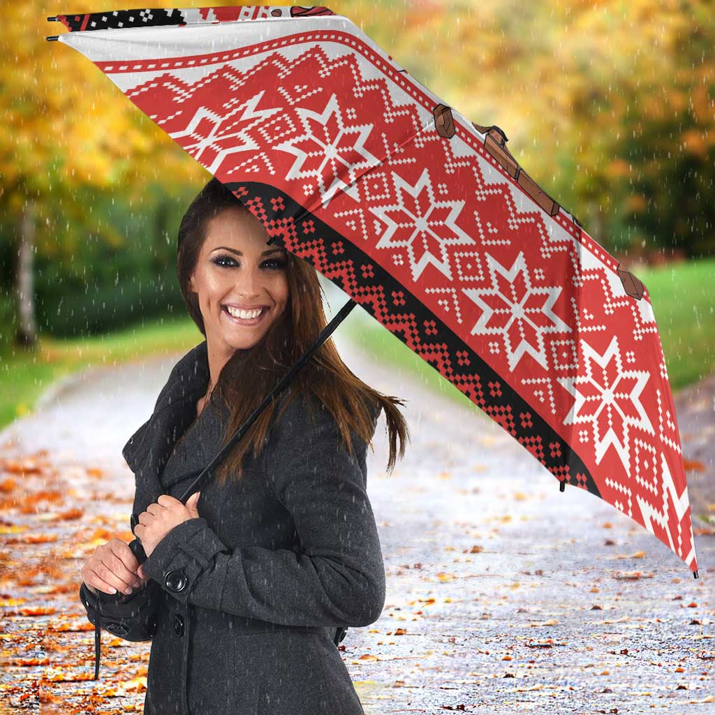 Illawarra Dragons Fire Personalised Umbrella Christmas Rugby League Spirit - Aussie Hoodie