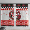 Illawarra Dragons Fire Personalised Window Curtain Christmas Rugby League Spirit - Aussie Hoodie