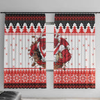 Illawarra Dragons Fire Personalised Window Curtain Christmas Rugby League Spirit - Aussie Hoodie