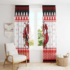 Illawarra Dragons Fire Personalised Window Curtain Christmas Rugby League Spirit - Aussie Hoodie