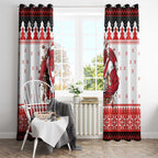 Illawarra Dragons Fire Personalised Window Curtain Christmas Rugby League Spirit - Aussie Hoodie