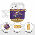 Melbourne Thunderbolt Santa Personalised AirPods Case Christmas Rugby League Spirit - Aussie Hoodie