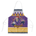 Melbourne Thunderbolt Santa Personalised Apron Christmas Rugby League Spirit - Aussie Hoodie