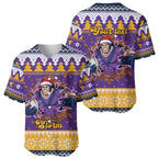 Melbourne Thunderbolt Santa Personalised Baseball Jersey Christmas Rugby League Spirit - Aussie Hoodie
