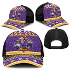 Melbourne Thunderbolt Santa Baseball Net Cap Christmas Rugby League Spirit - Aussie Hoodie