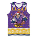 Melbourne Thunderbolt Santa Personalised Basketball Jersey Christmas Rugby League Spirit - Aussie Hoodie