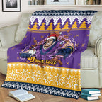 Melbourne Thunderbolt Santa Personalised Blanket Christmas Rugby League Spirit - Aussie Hoodie