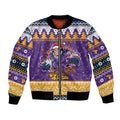 Melbourne Thunderbolt Santa Personalised Bomber Jacket Christmas Rugby League Spirit - Aussie Hoodie