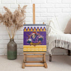 Melbourne Thunderbolt Santa Personalised Canvas Wall Art Christmas Rugby League Spirit - Aussie Hoodie