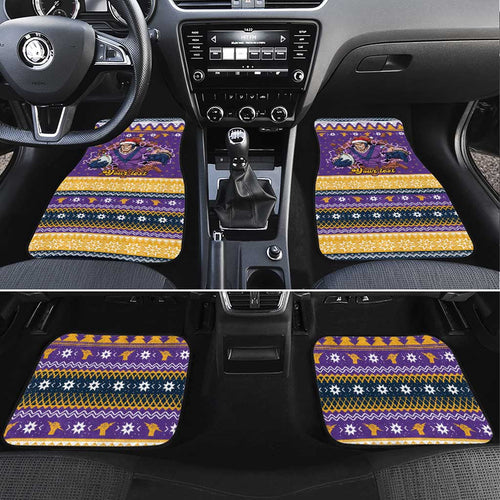 Melbourne Thunderbolt Santa Personalised Car Mats Christmas Rugby League Spirit - Aussie Hoodie