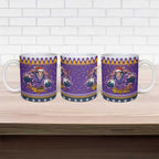 Melbourne Thunderbolt Santa Personalised Ceramic Mug Christmas Rugby League Spirit - Aussie Hoodie
