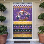 Melbourne Thunderbolt Santa Personalised Door Cover Christmas Rugby League Spirit - Aussie Hoodie