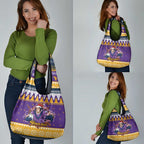 Melbourne Thunderbolt Santa Personalised Grocery Bag Christmas Rugby League Spirit - Aussie Hoodie