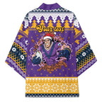 Melbourne Thunderbolt Santa Personalised Kimono Christmas Rugby League Spirit - Aussie Hoodie